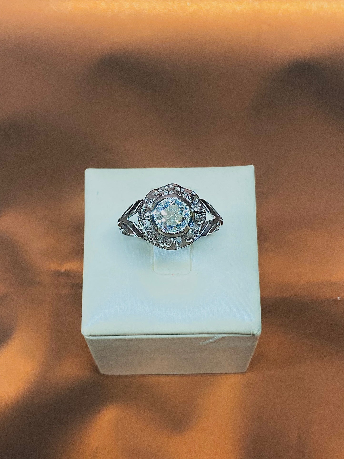 Anello solitario d’epoca