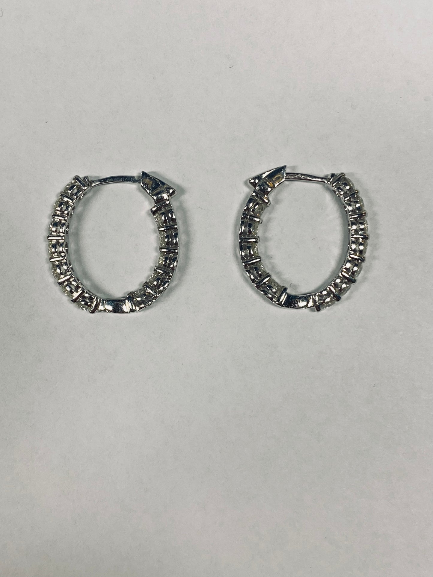 Orecchini Riviere di diamanti