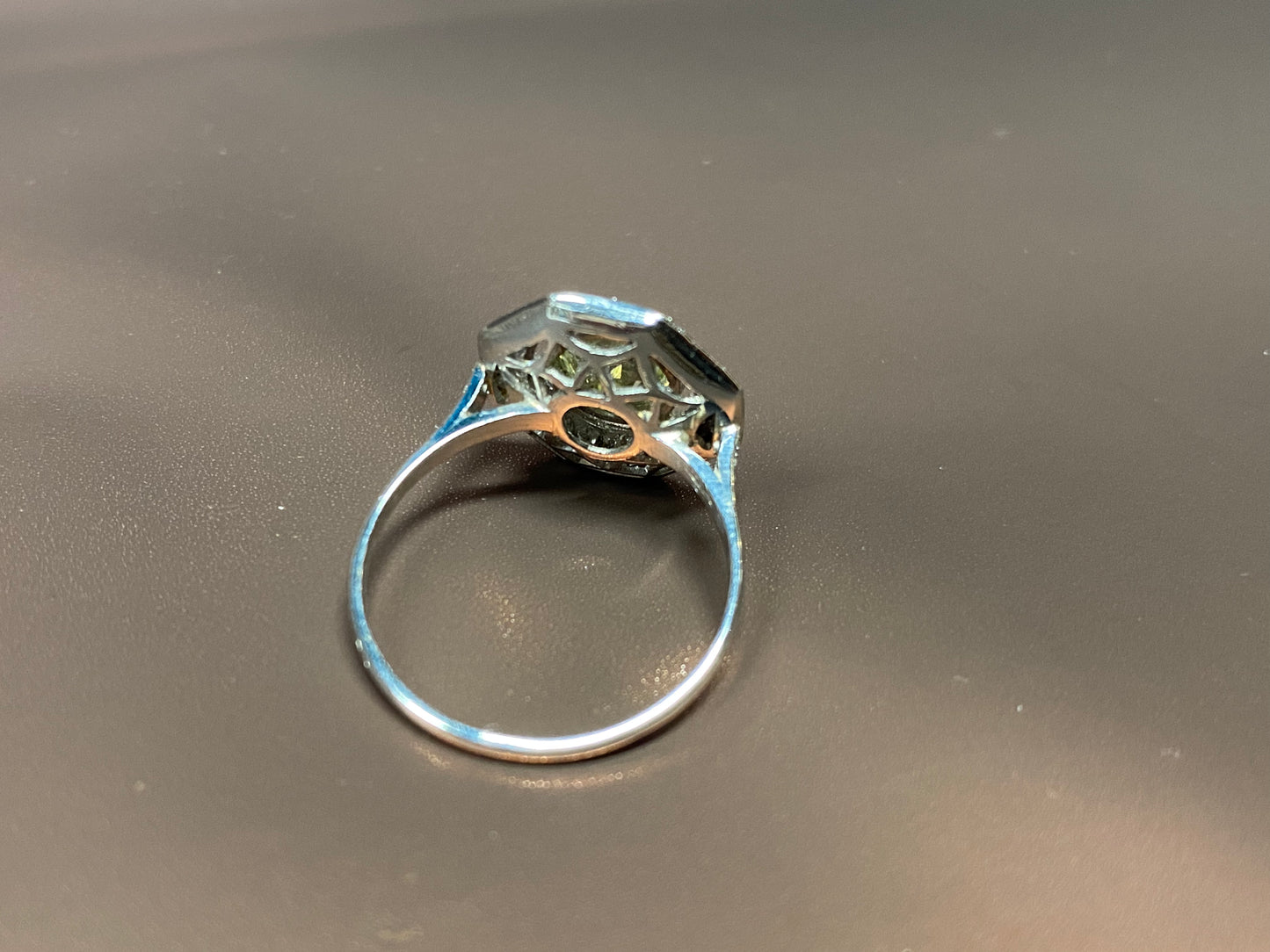 Anello platino e Diamanti