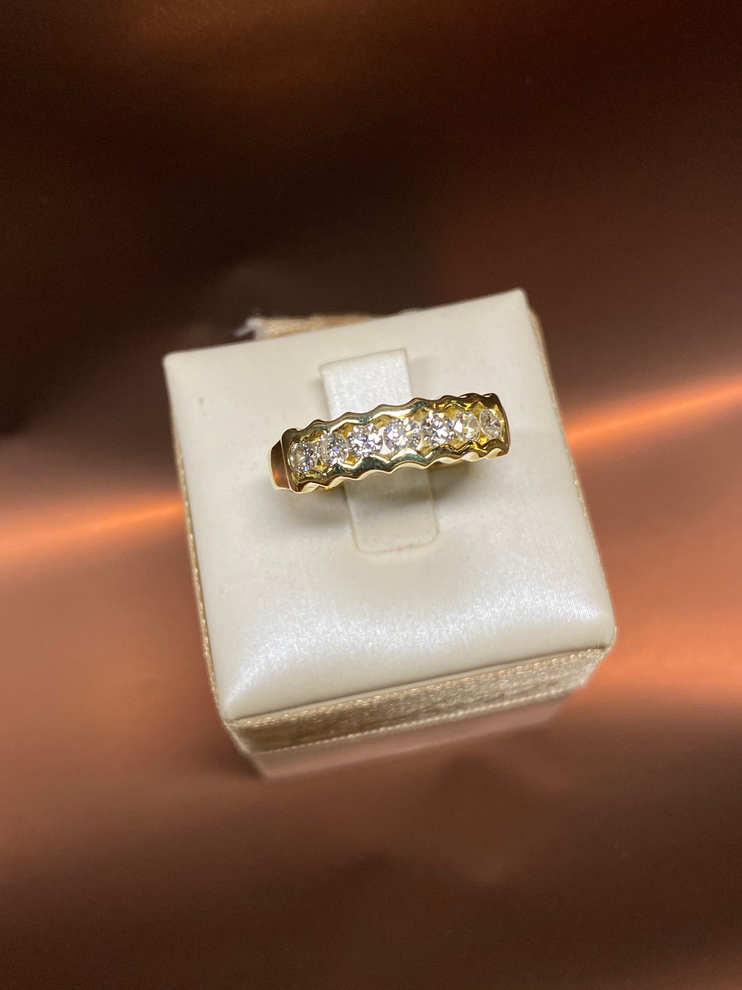 Fedina con brillanti