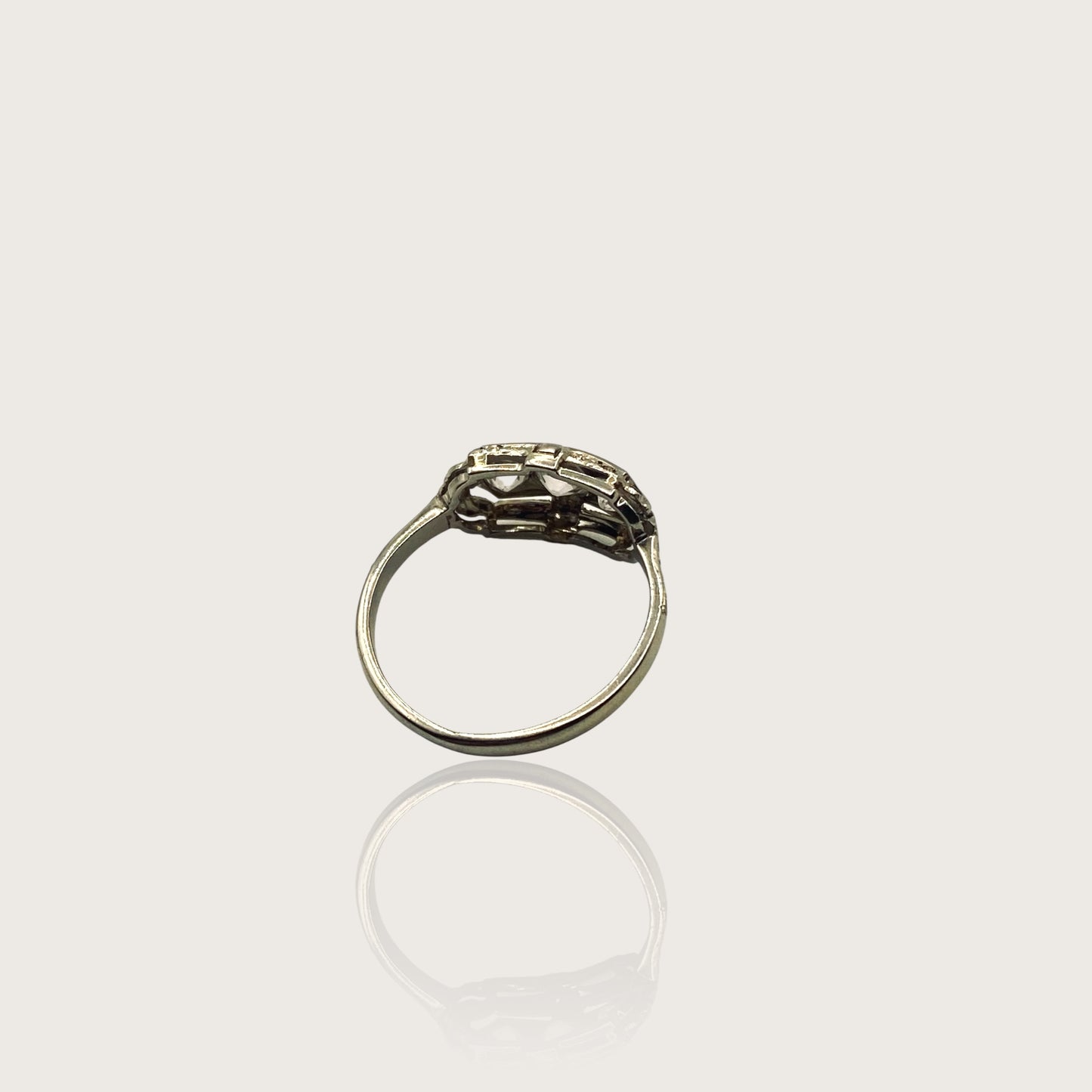 Anello antico Arte Déco