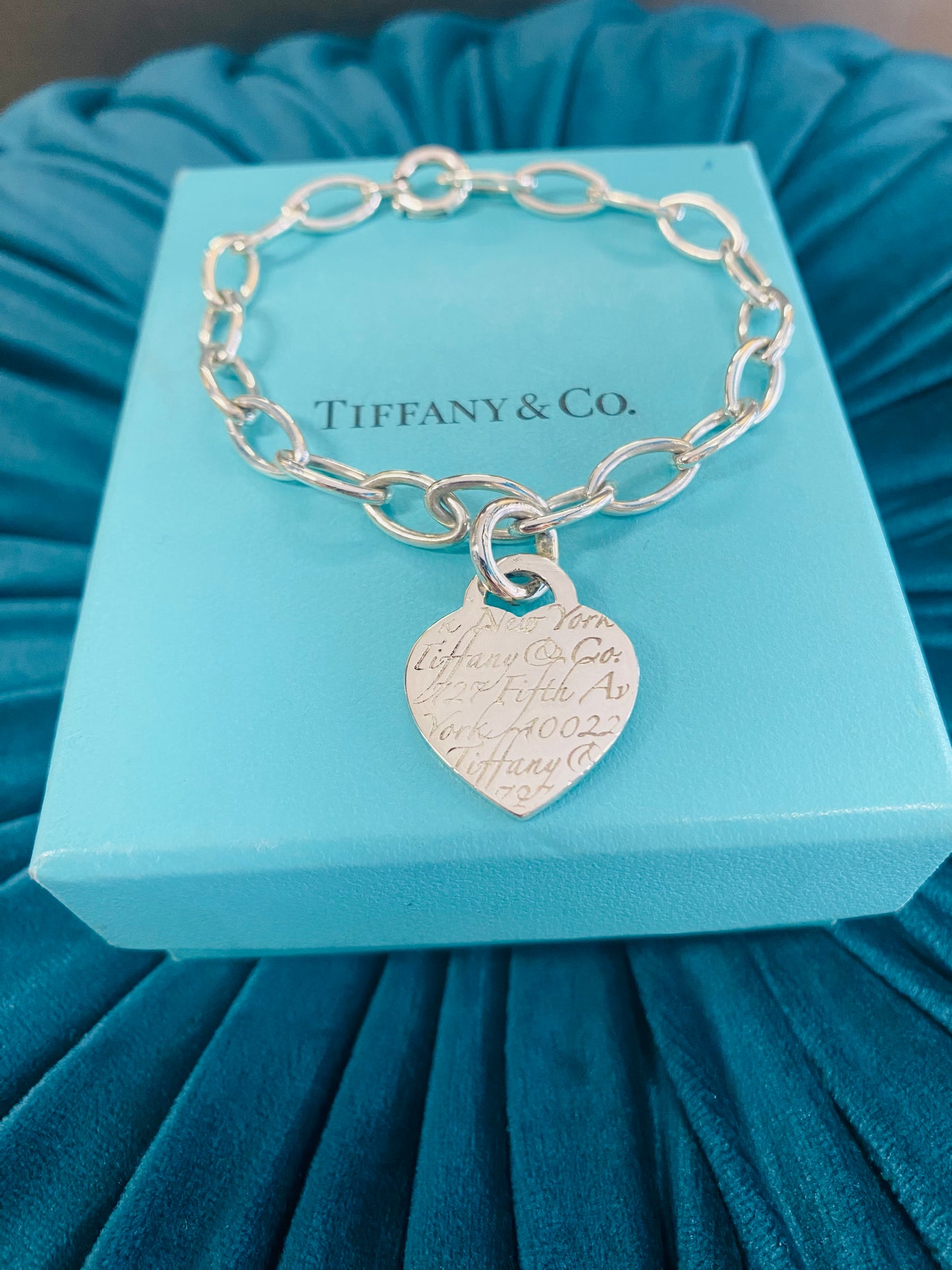 Bracciale Tiffany &Co con cuore notes