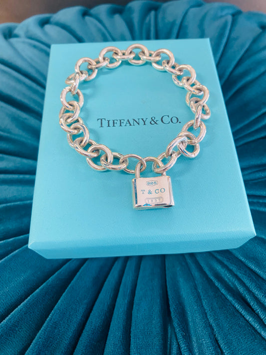 Bracciale Tiffany e Co con lucchetto