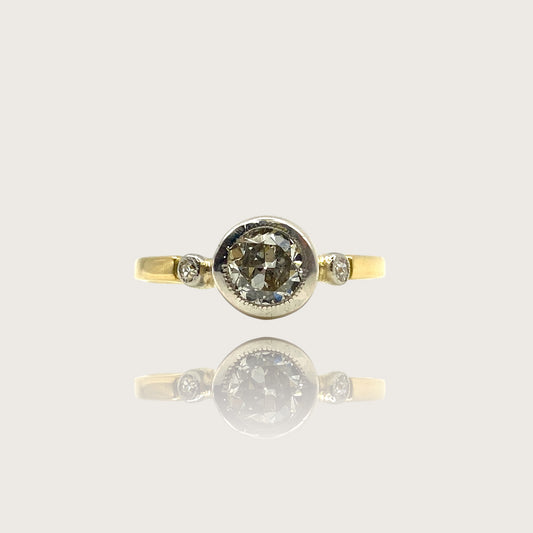 Anello solitario primi del 900