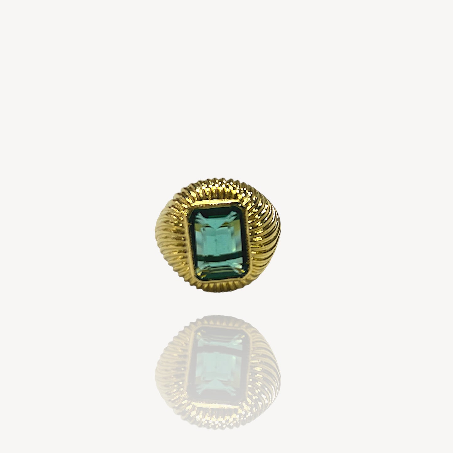 Anello smeraldo anni 50