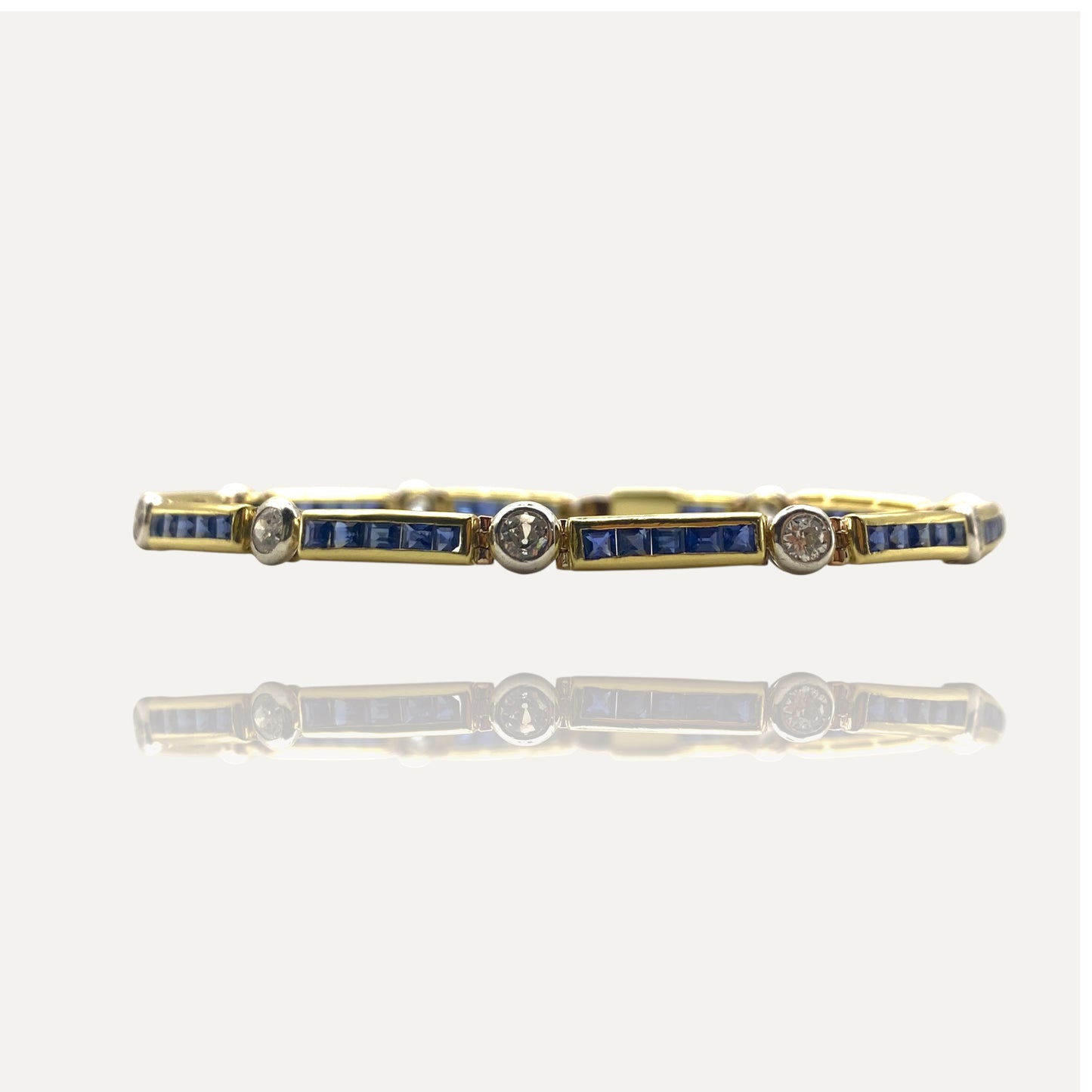 Bracciale Zaffiri e brillanti
