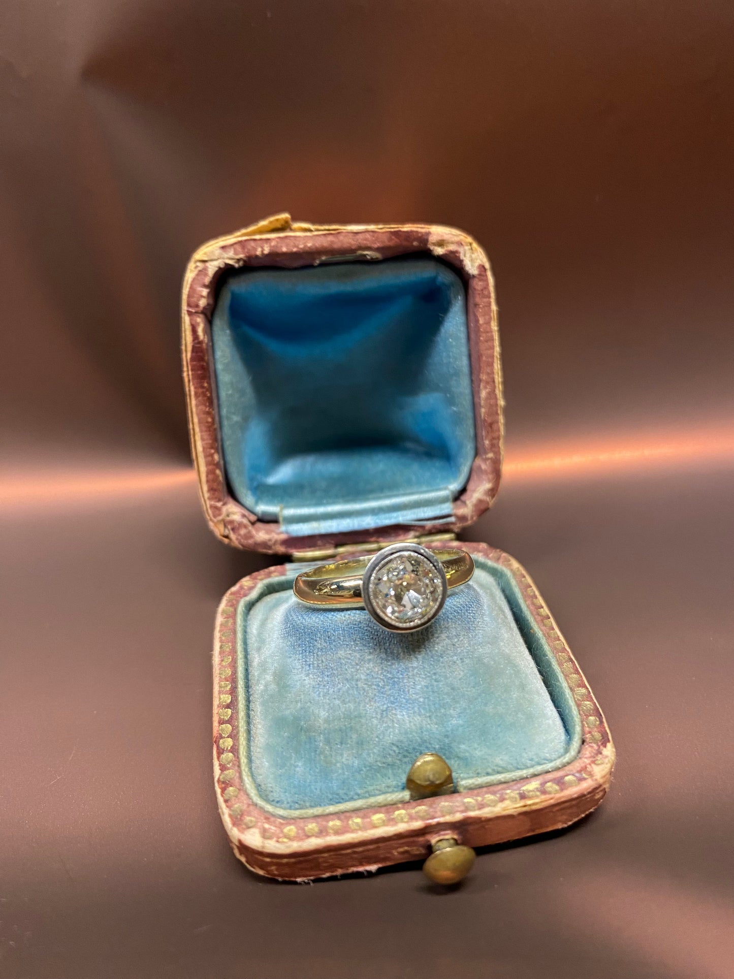 Anello Solitario inizi del 900