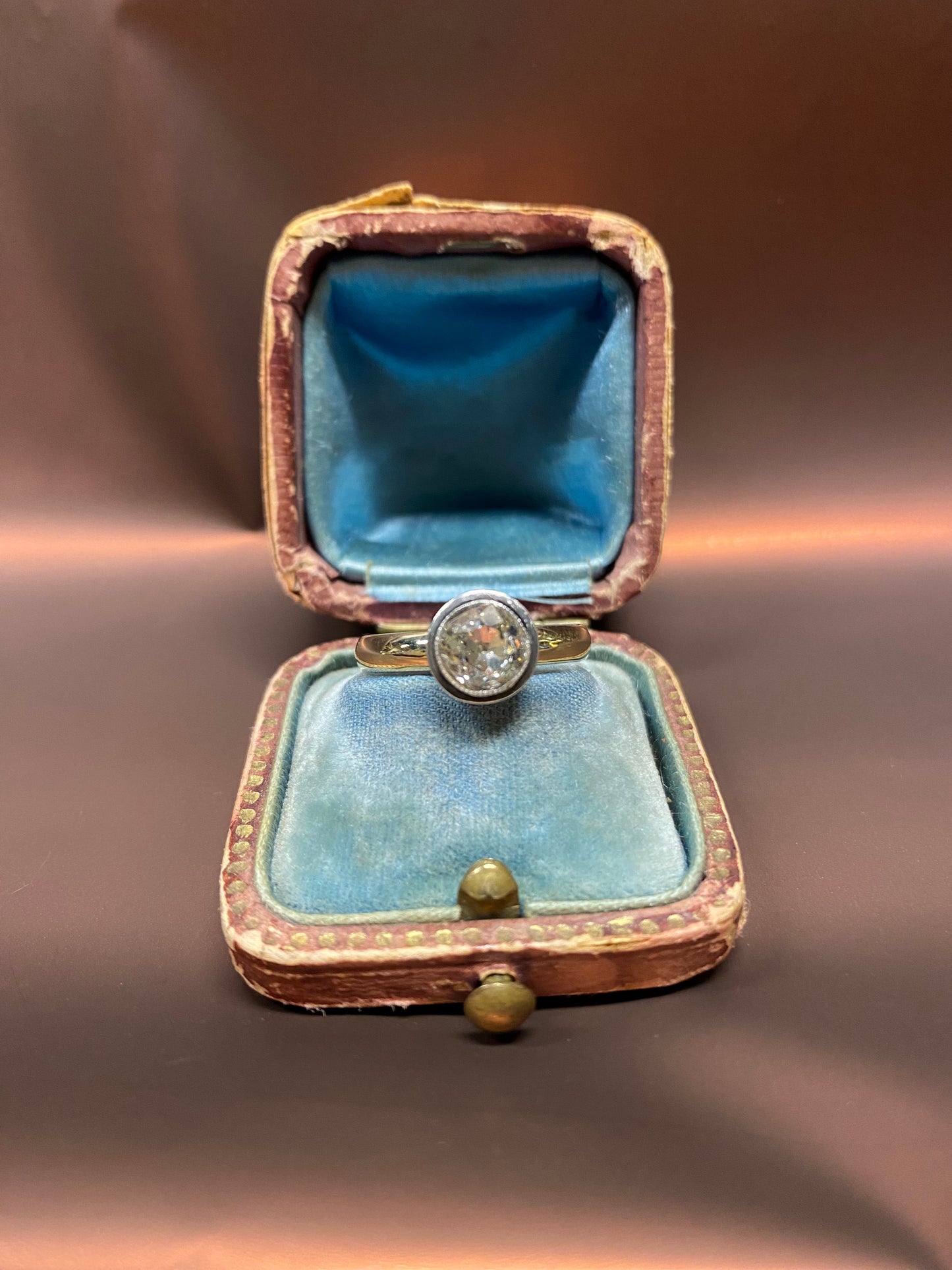 Anello Solitario inizi del 900