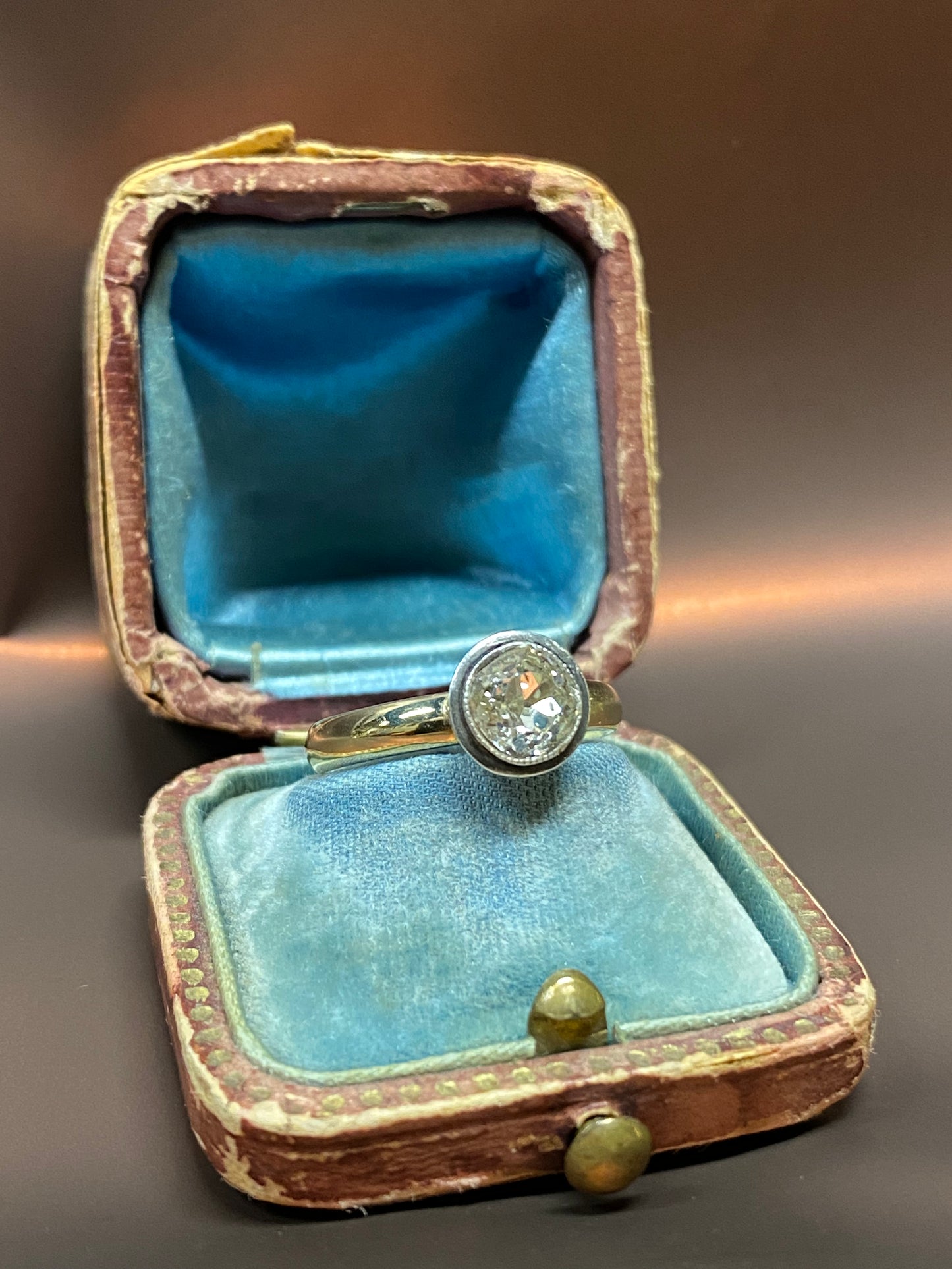 Anello Solitario inizi del 900