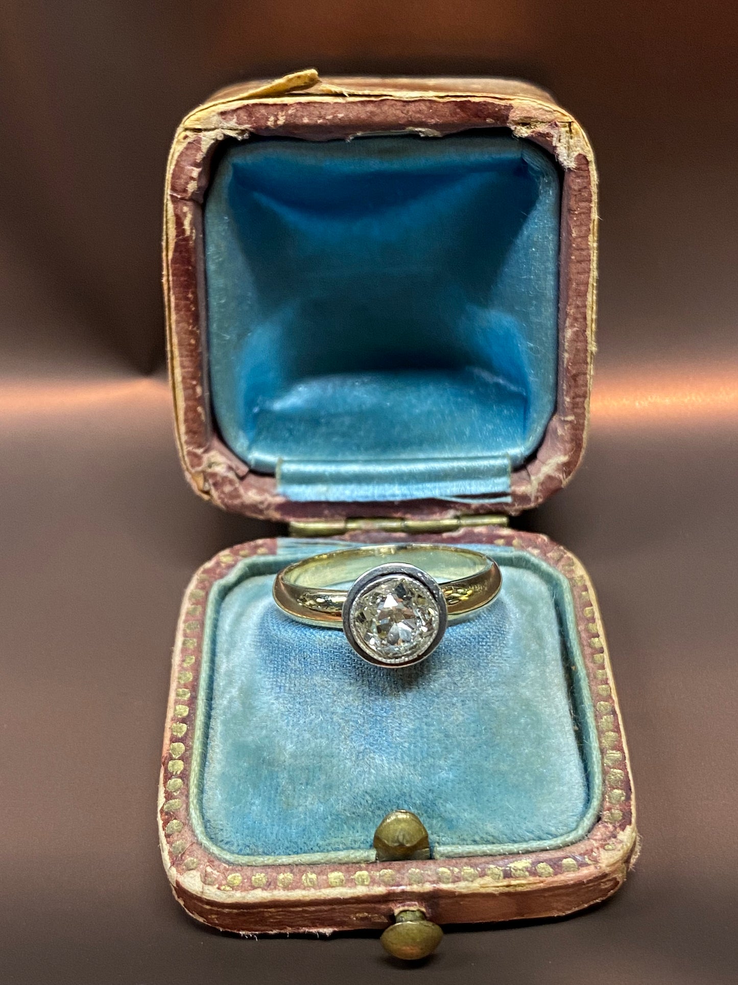 Anello Solitario inizi del 900