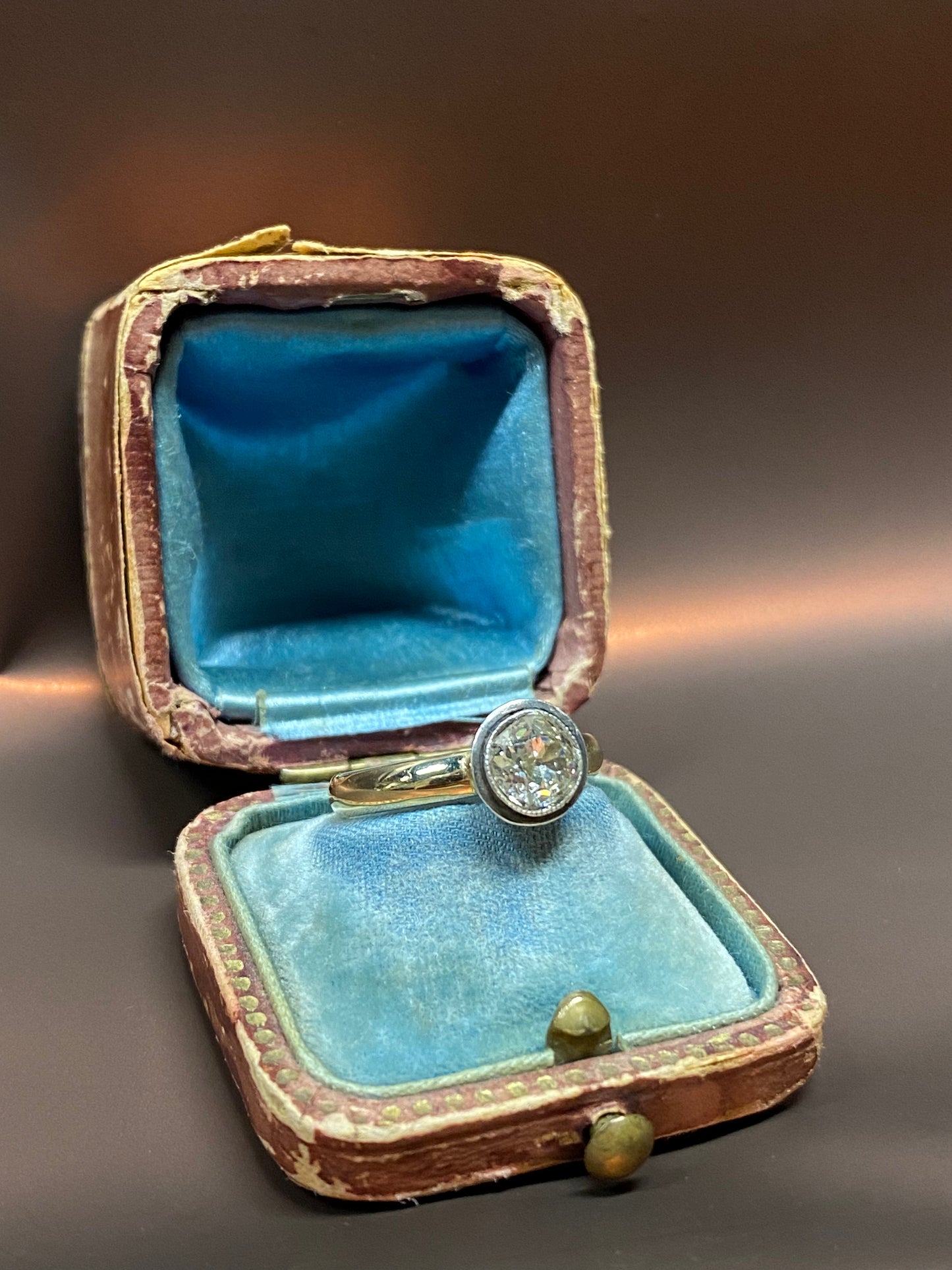 Anello Solitario inizi del 900