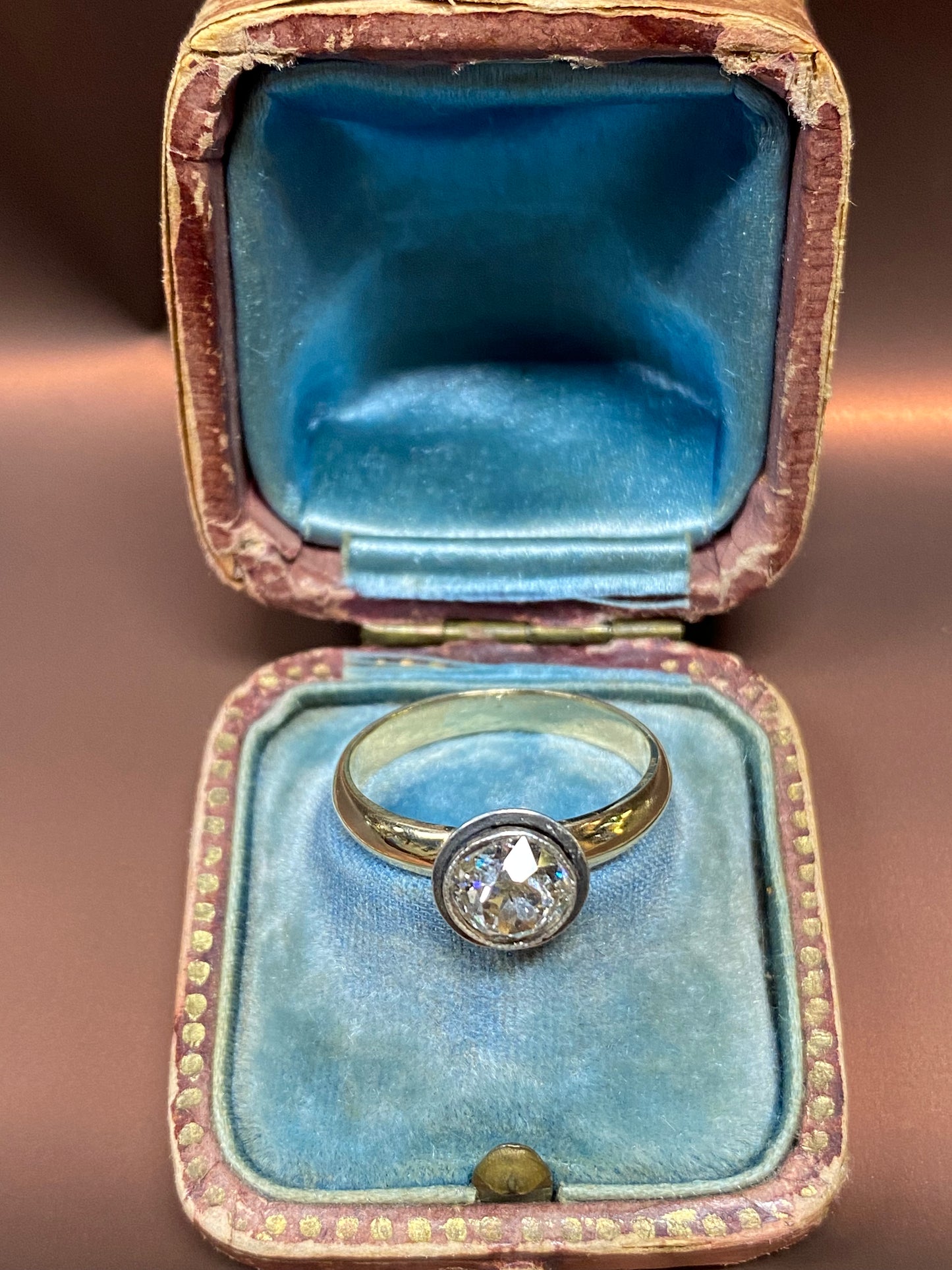 Anello Solitario inizi del 900