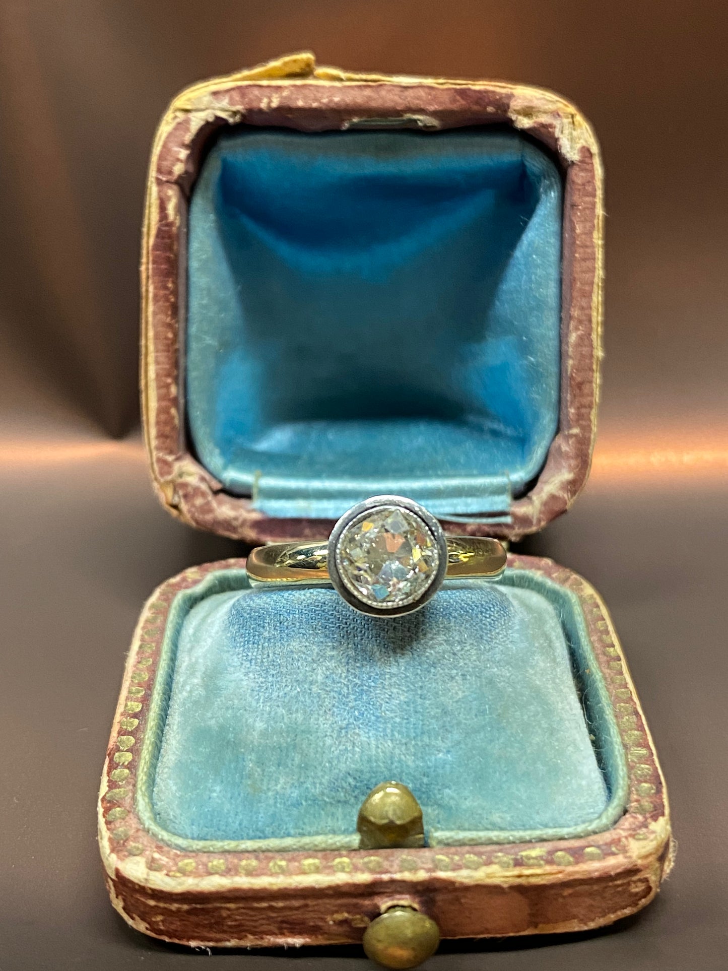 Anello Solitario inizi del 900