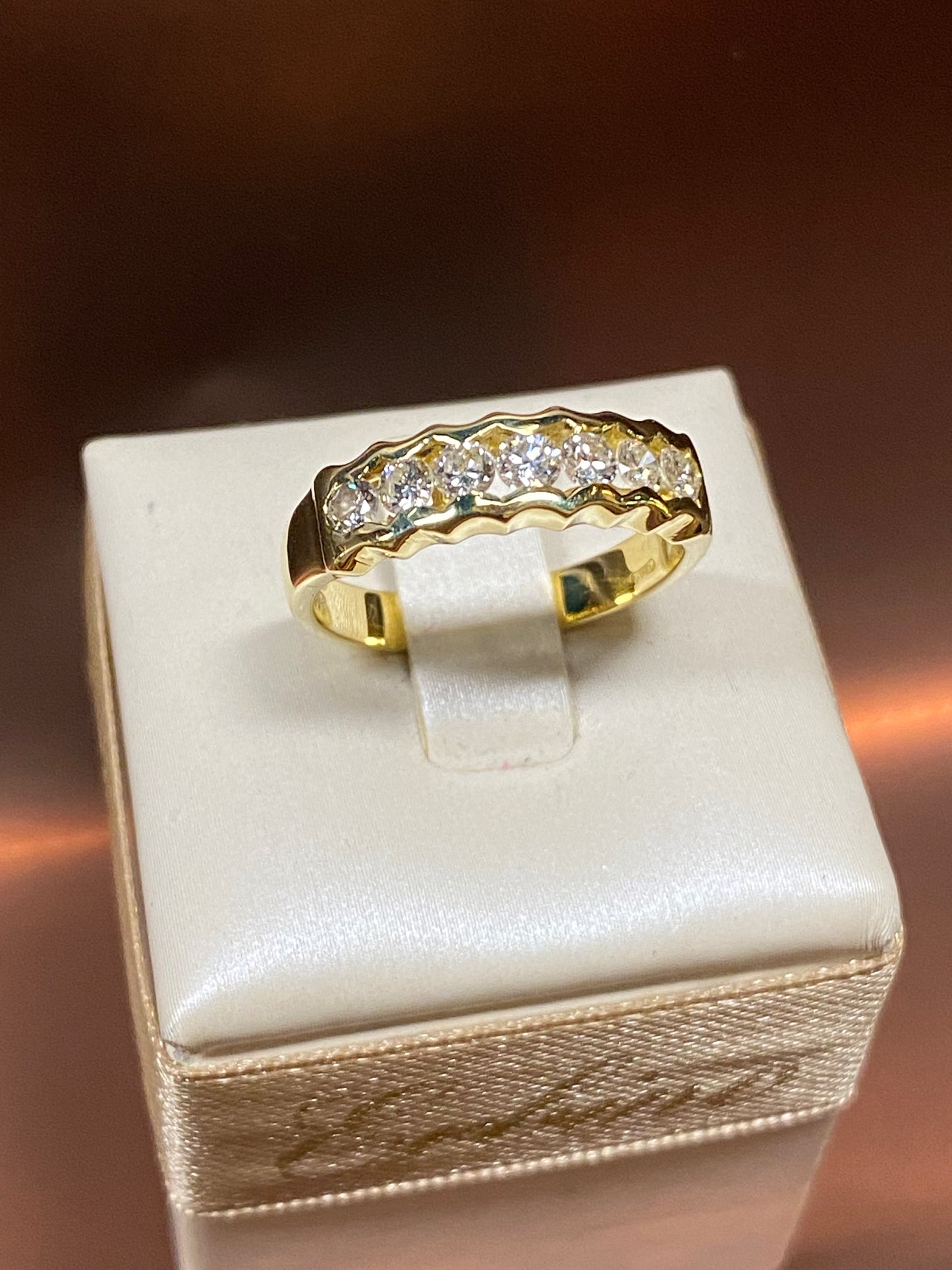 Fedina con brillanti