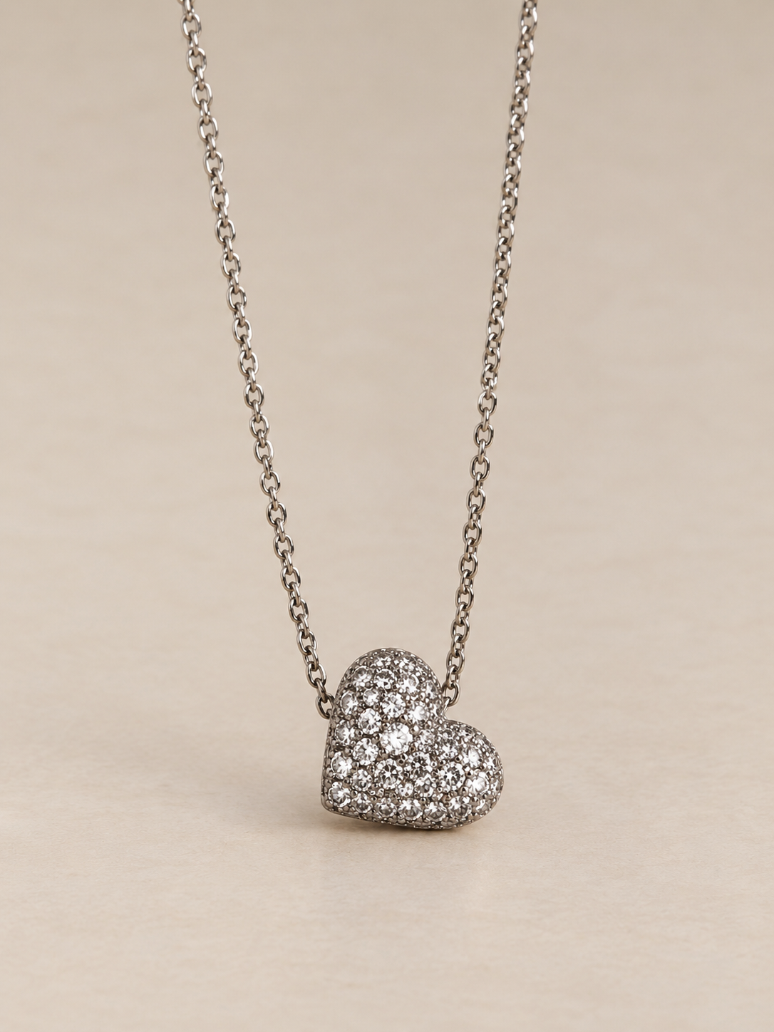 Cuore Recarlo con diamanti