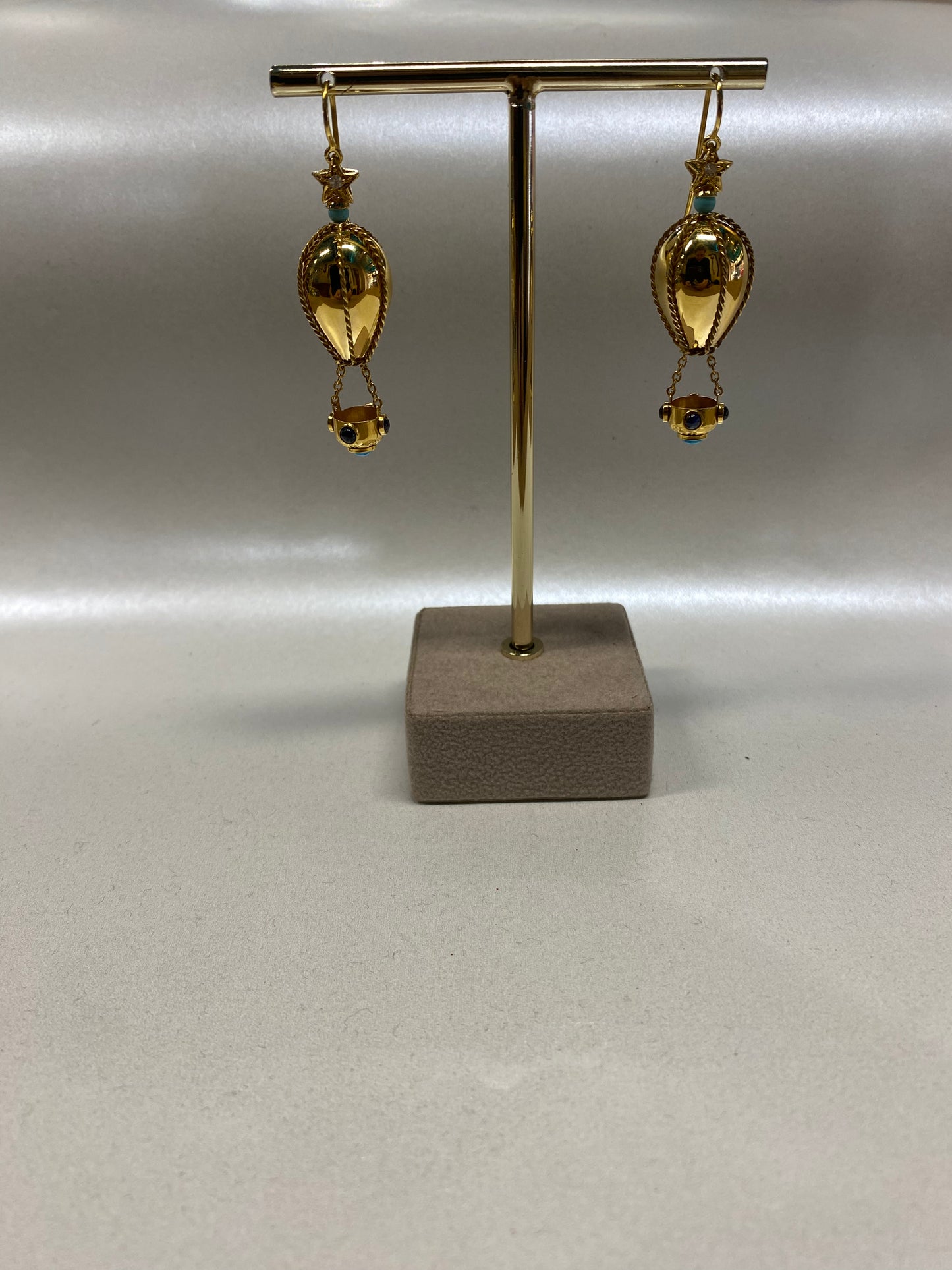 Orecchini mongolfiera