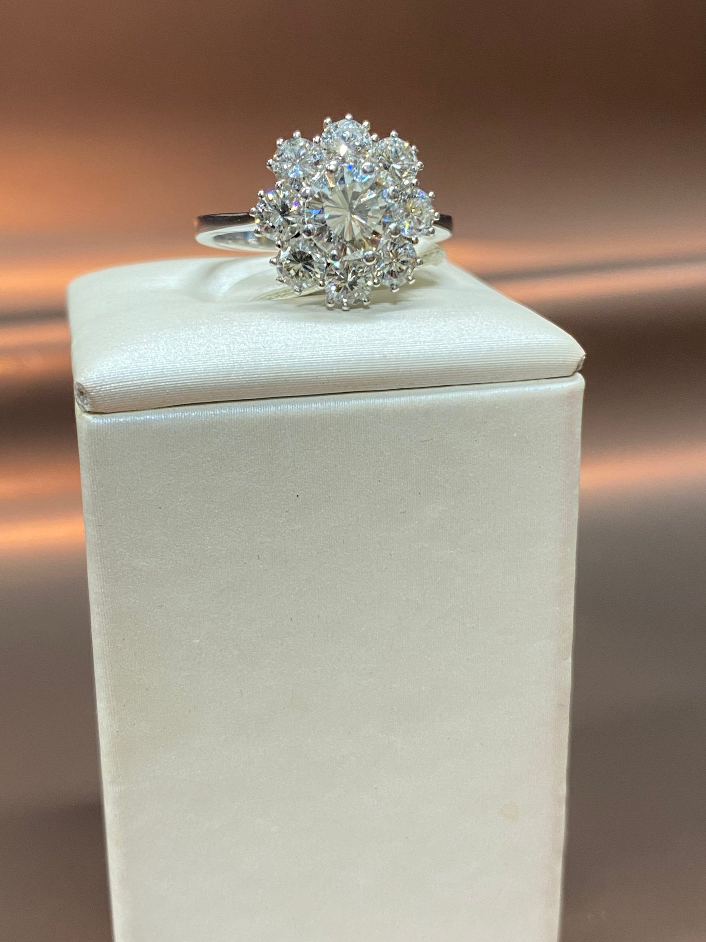 Anello Margherita di diamanti