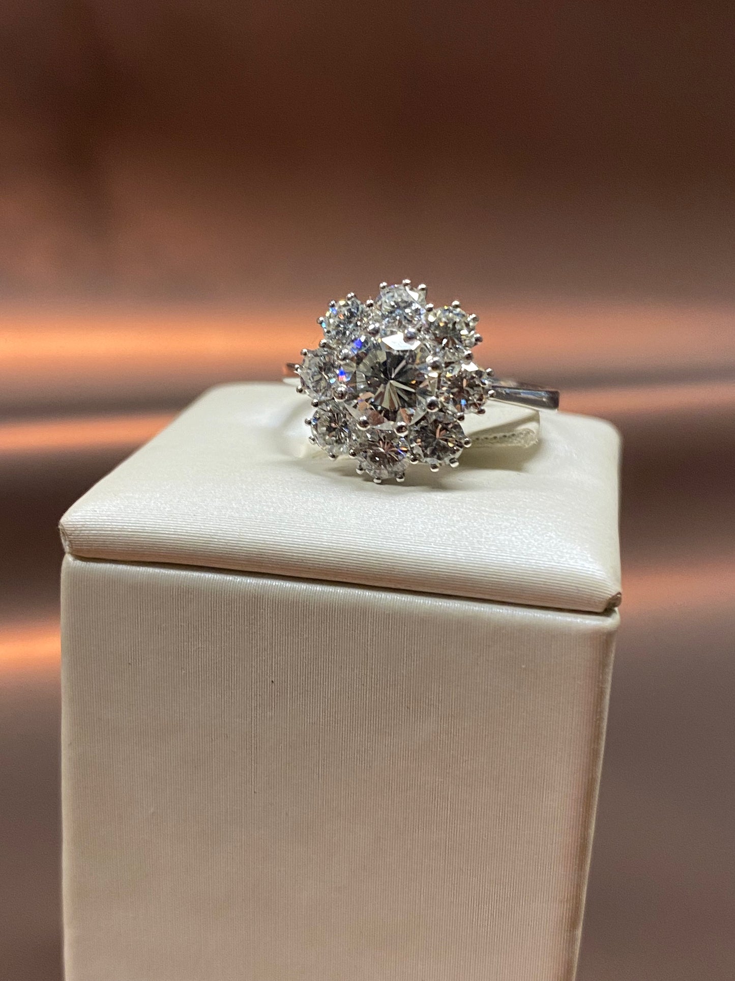 Anello Margherita di diamanti