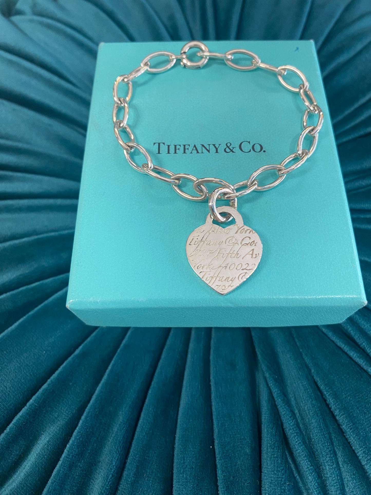 Bracciale Tiffany &Co con cuore notes