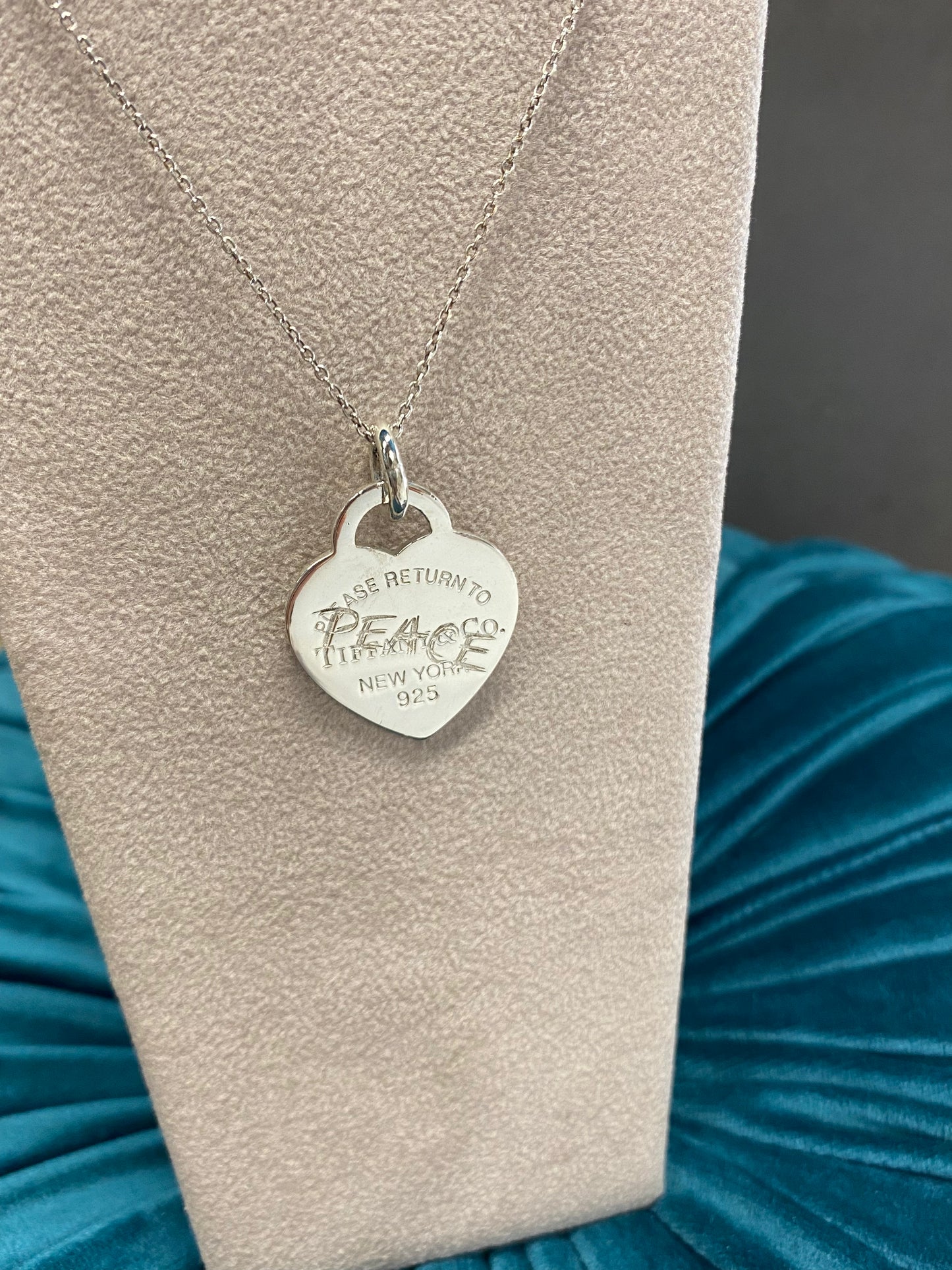 Collana Tiffany e Co. Cuore Peace